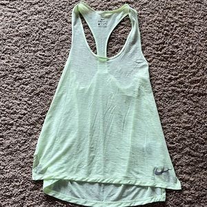 Nike yellow tank top
